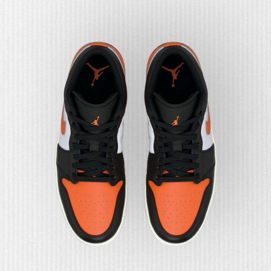 Nike AIR JORDAN 1 - Black/Starfish/White/Sail