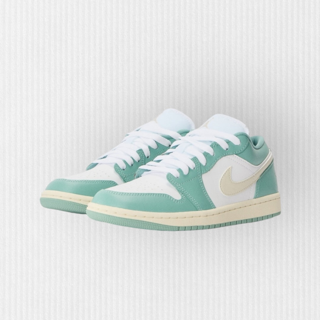 Nike AIR JORDAN 1 LOW - White/Orewood/Cannon/Sail
