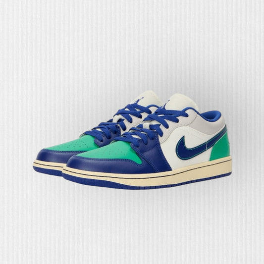 Nike AIR JORDAN 1 - Sail/Deep Royal Blue/Stadium Green/Neutral Grey/Muslin