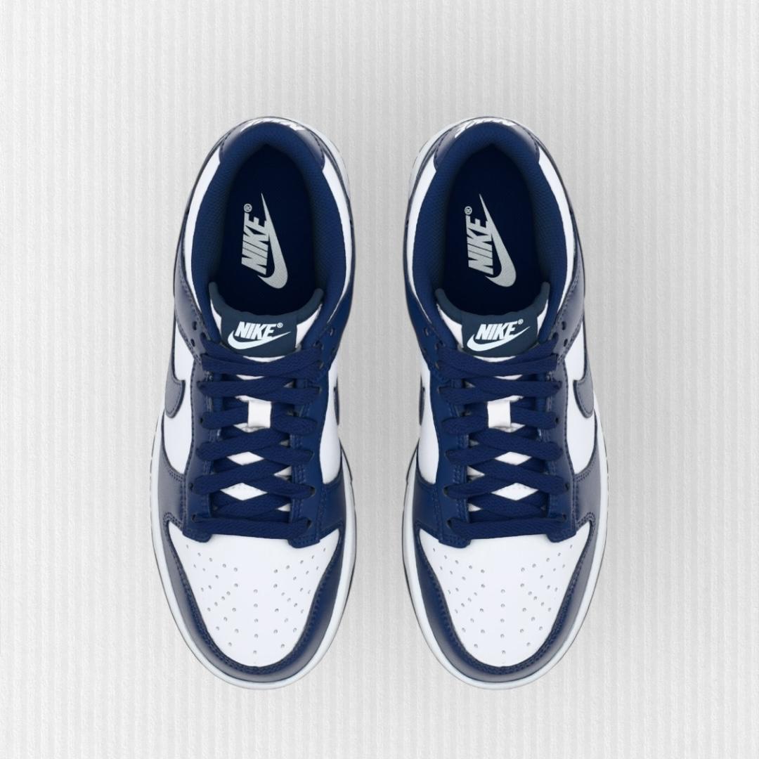 Nike SB Dunk - White/ Midnight Navy