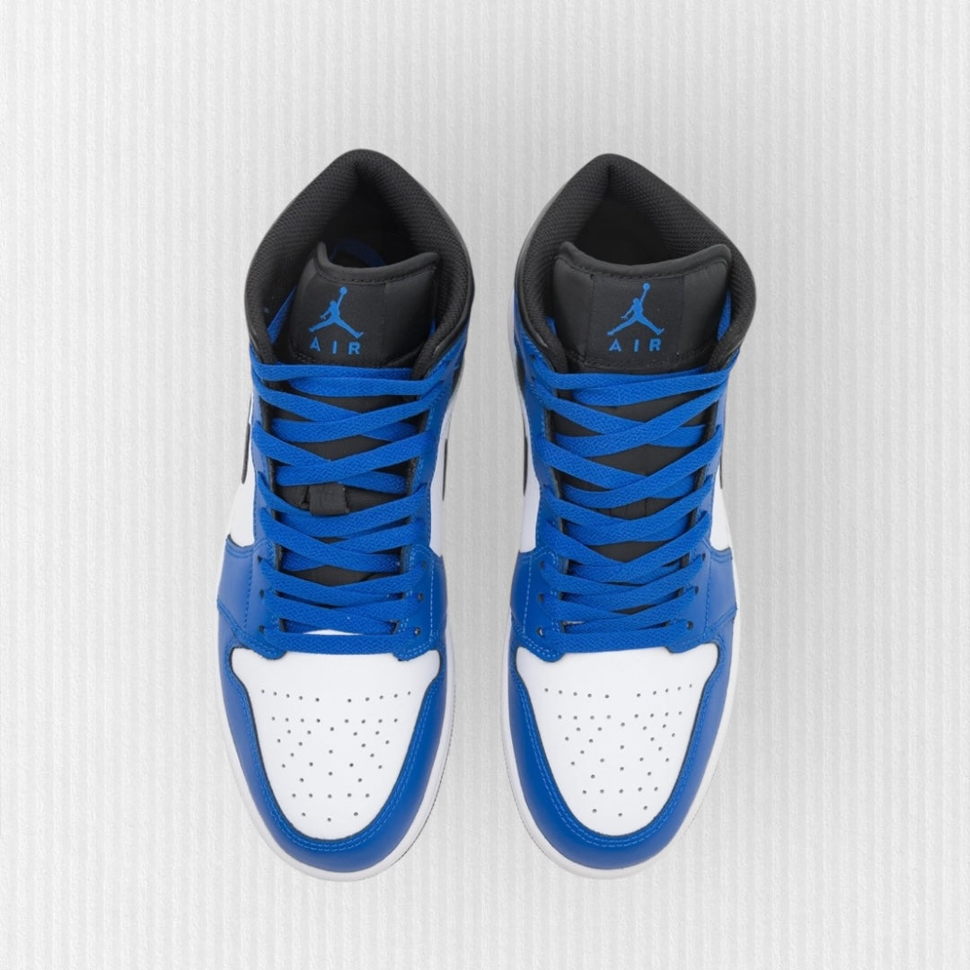 Nike AIR JORDAN 1 MID - Game Royal/Black/White