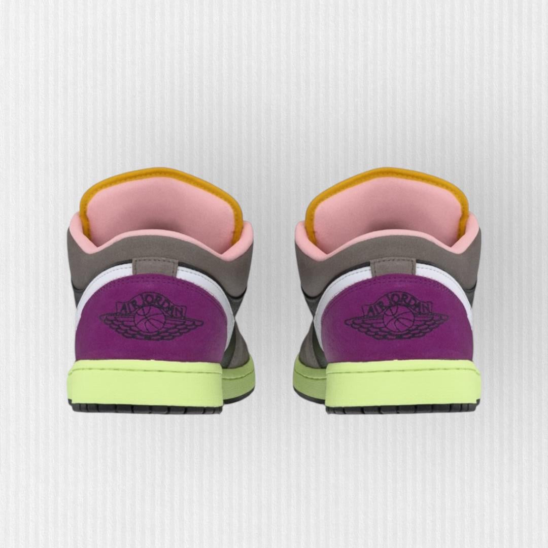 Nike Air Jordan 1 SE - Oil Grey/White/Cave Stone/Arctic Punch Viotech/Dark Sulfur