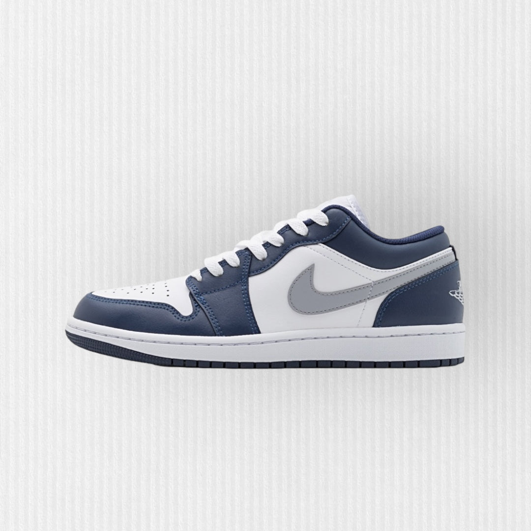 Nike AIR JORDAN 1 - White/Wolf Grey/Midnight Navy
