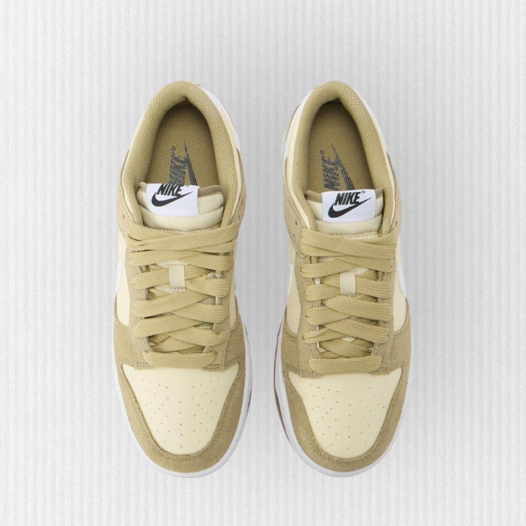 Nike SB Dunk - Neutral Olive/White/Light Khaki/Gum Dark Brown