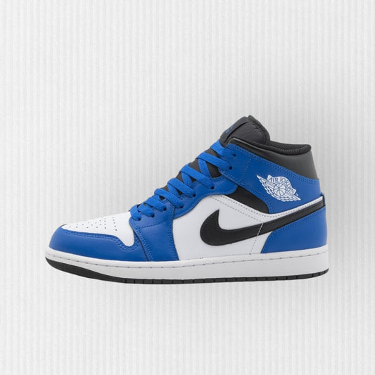 Nike AIR JORDAN 1 MID - Game Royal/Black/White