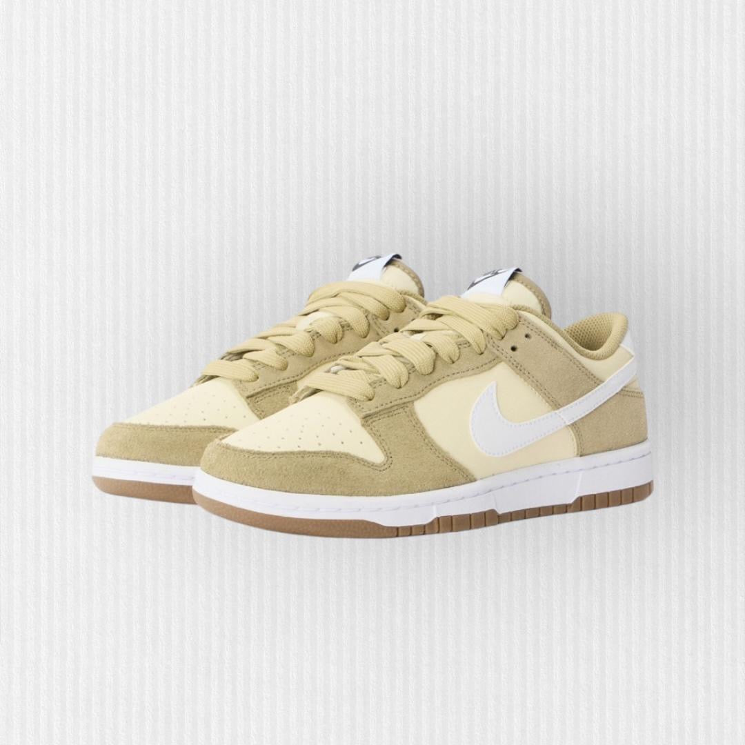 Nike SB Dunk - Neutral Olive/White/Light Khaki/Gum Dark Brown