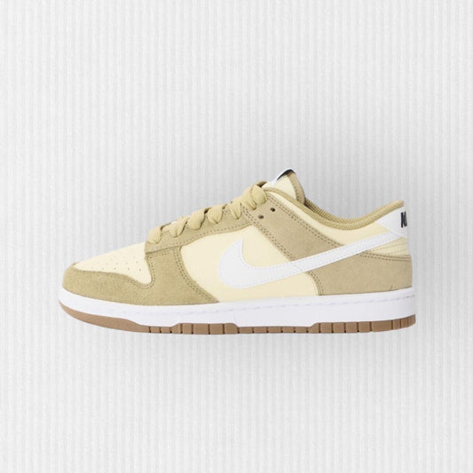 Nike SB Dunk - Neutral Olive/White/Light Khaki/Gum Dark Brown