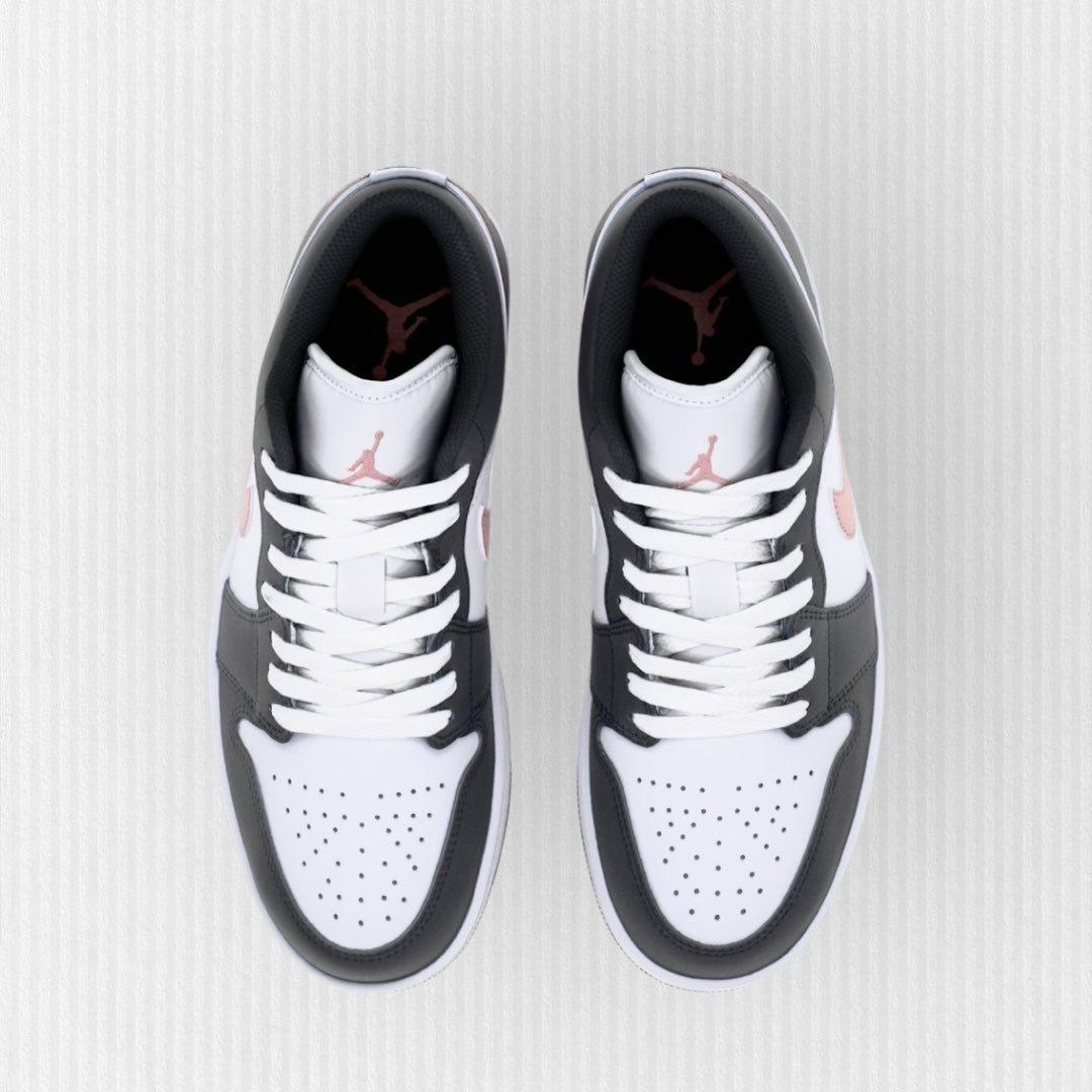Nike AIR JORDAN 1 - White/Rust Pink-Black