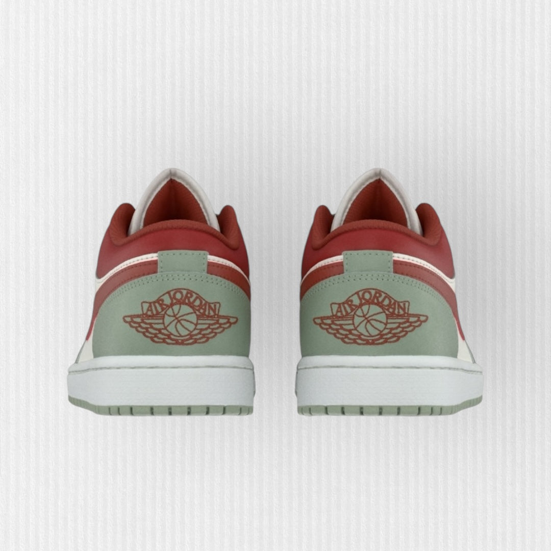 Nike AIR JORDAN 1 - Sail/Jade Horizon/Pure Platinum/Summit White/Redstone