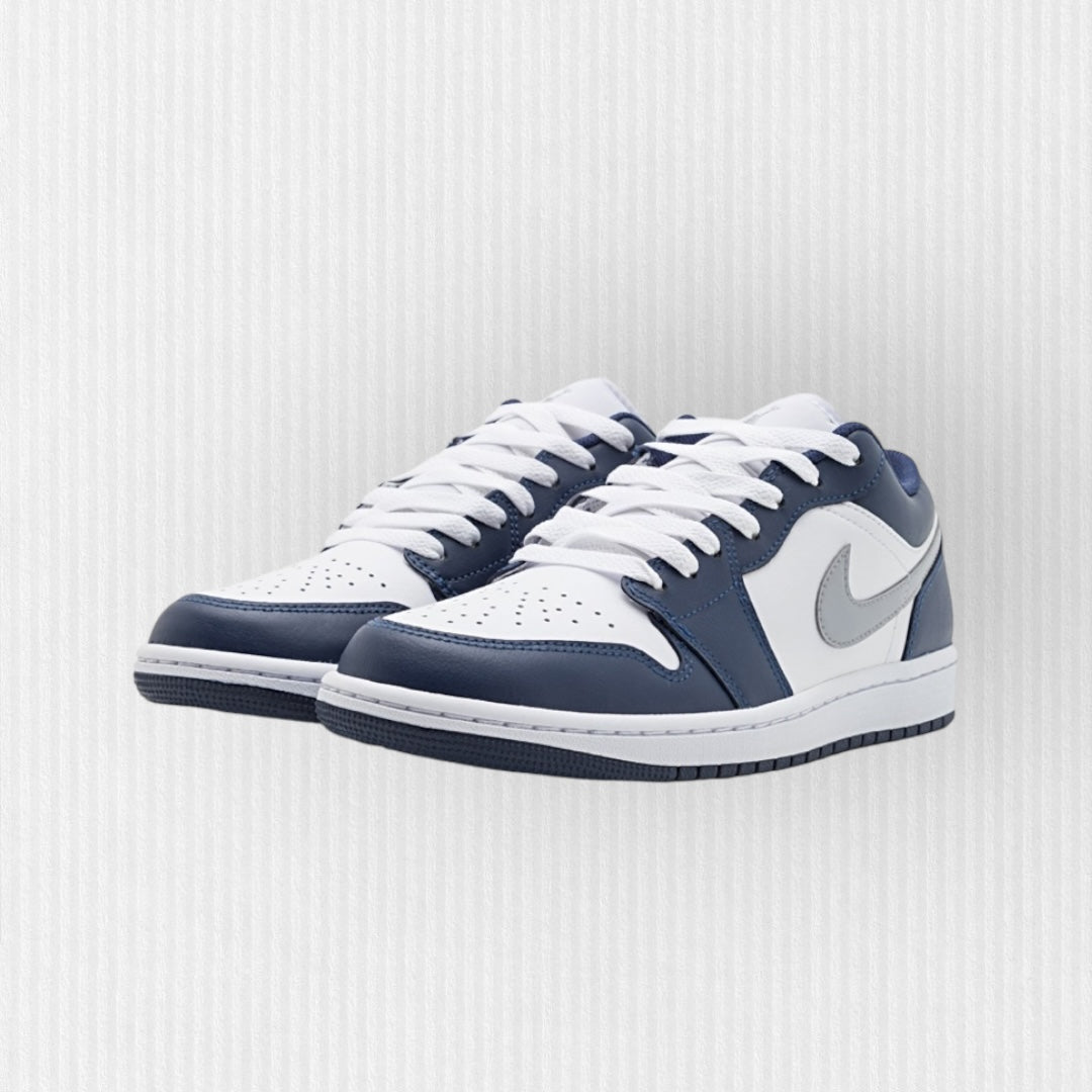 Nike AIR JORDAN 1 - White/Wolf Grey/Midnight Navy